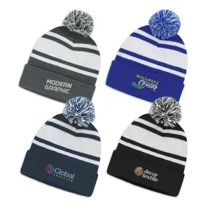 Beanie with Pom Pom(SHW-33T)