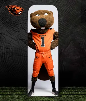 Beavers Gill Coliseum Standing Fan Cutout