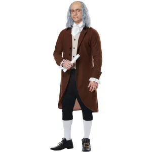 Benjamin Franklin Mens Costume