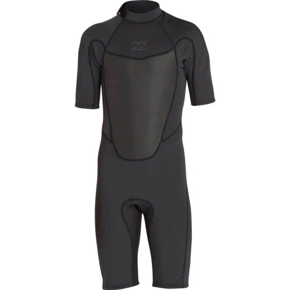 BILLABONG ABSOLUTE 2MM BACK ZIP BLACK