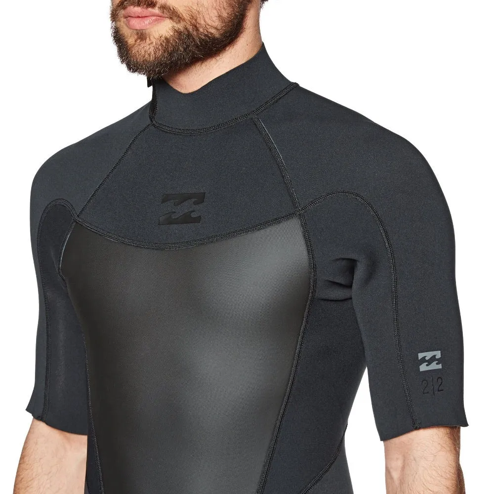 BILLABONG ABSOLUTE 2MM BACK ZIP BLACK