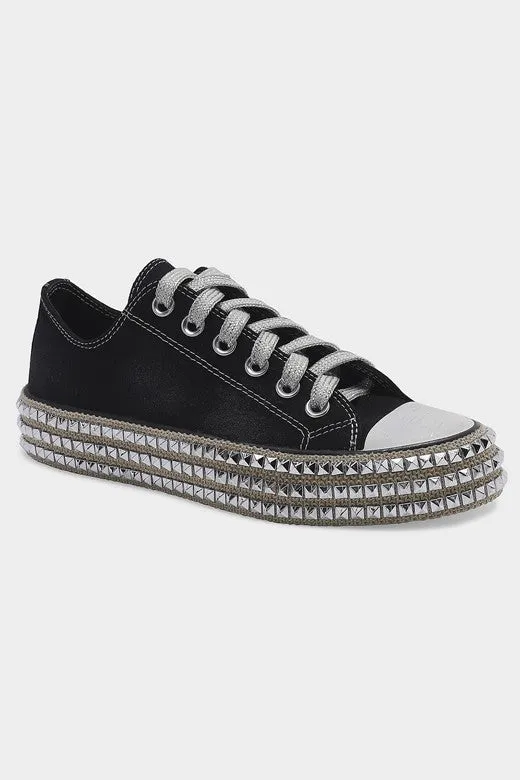 Black Diamond Studded Sneakers 3/22/24 8061