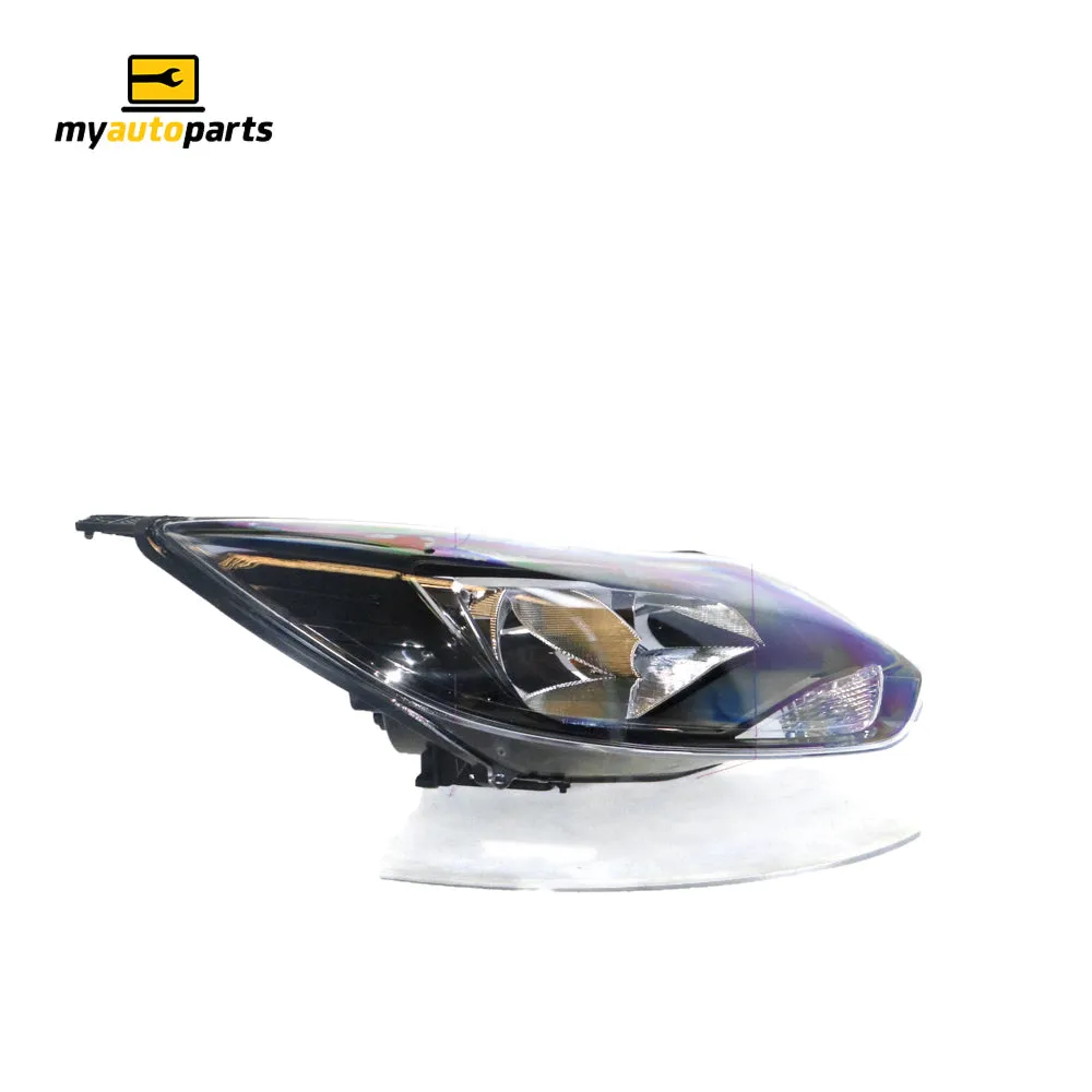 Black Head Lamp Drivers Side Certified Suits Ford Focus LW 2011 to 2012