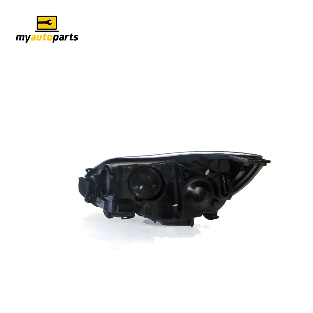 Black Head Lamp Drivers Side Certified Suits Ford Focus LW 2011 to 2012