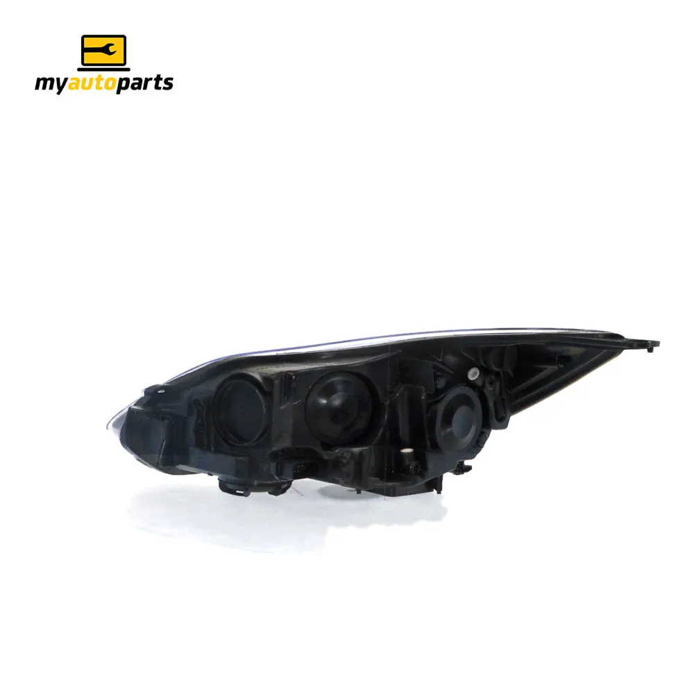 Black Head Lamp Drivers Side Certified Suits Ford Focus LW 2011 to 2012