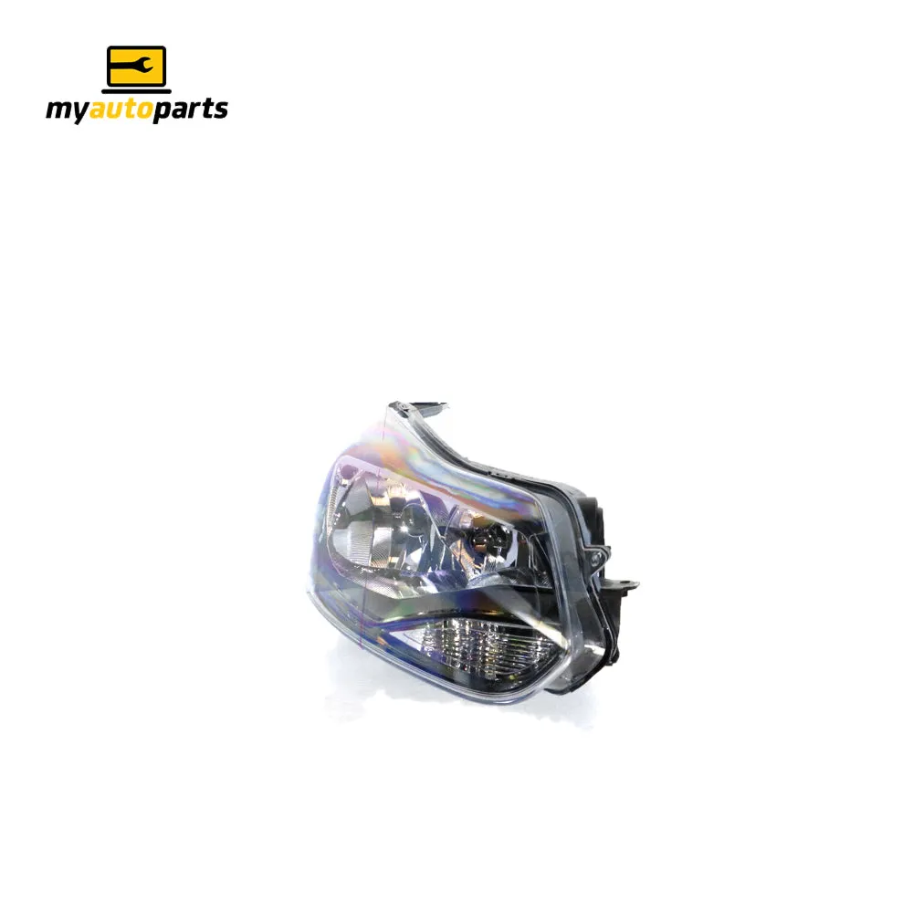 Black Head Lamp Drivers Side Certified Suits Ford Focus LW 2011 to 2012