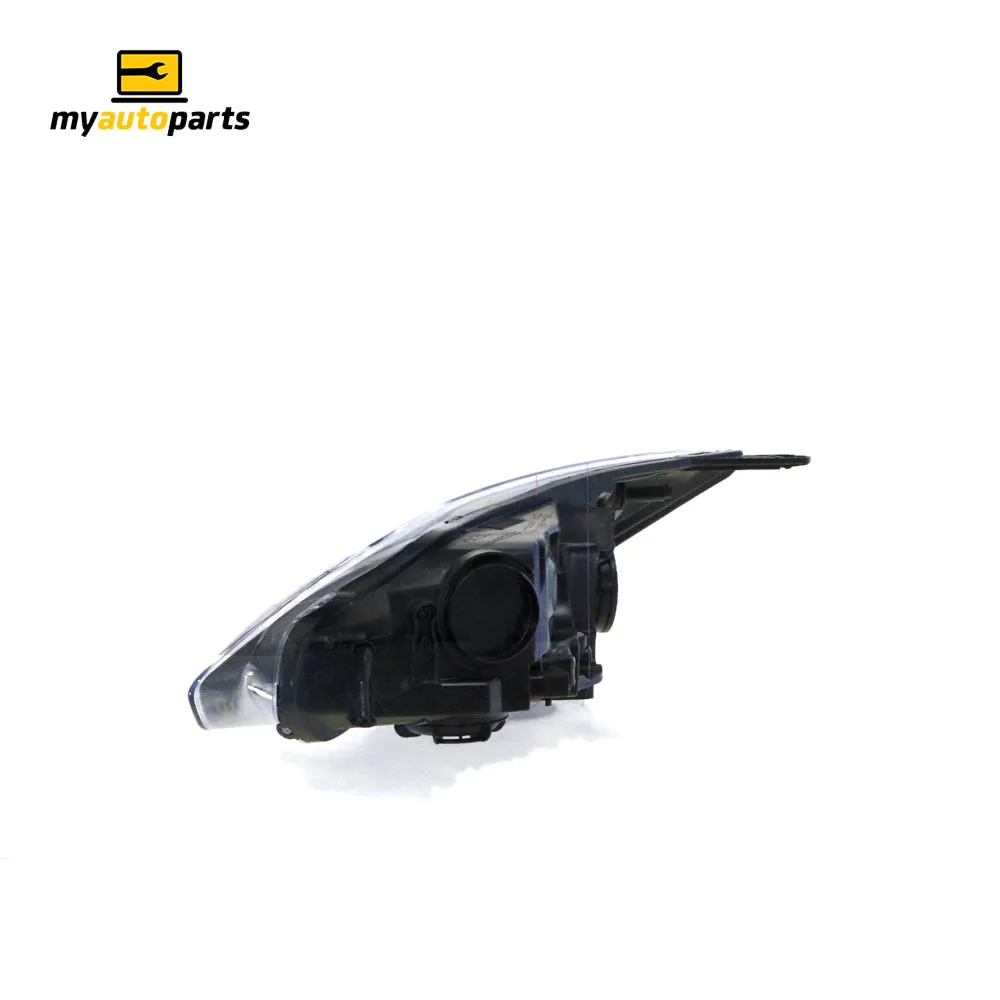 Black Head Lamp Drivers Side Certified Suits Ford Focus LW 2011 to 2012
