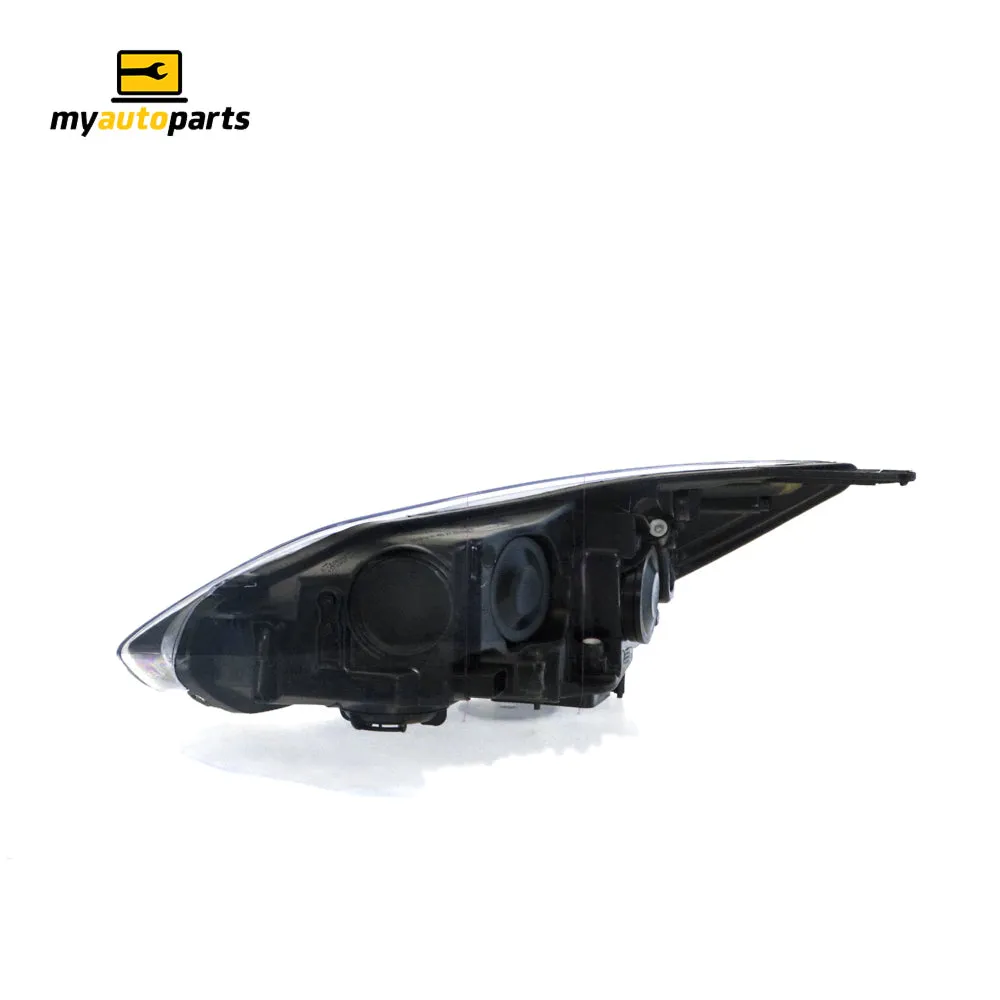 Black Head Lamp Drivers Side Certified Suits Ford Focus LW 2011 to 2012