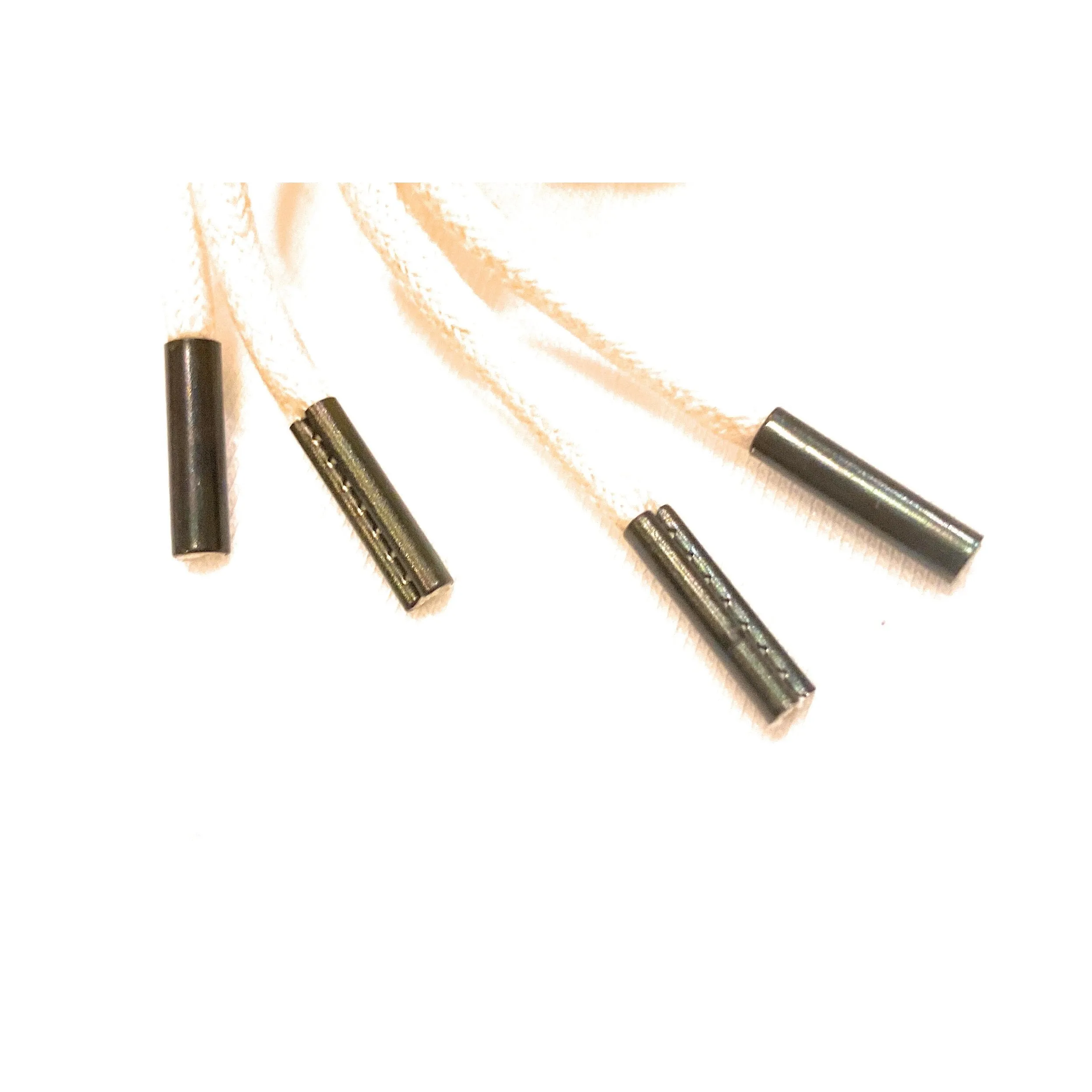 Black Metal Aglet or Tip - Included With Custom Laces