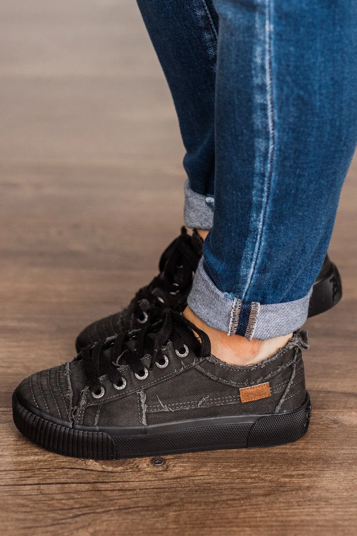 Blowfish Clay Sneakers- Black Smoked