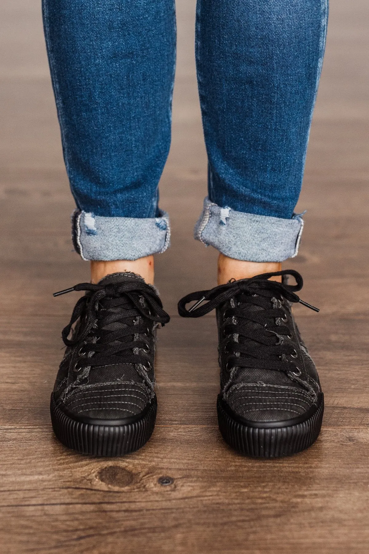 Blowfish Clay Sneakers- Black Smoked