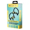 Bounce Break series hook-on earphones, Black & Yellow BO-1004-BKYL