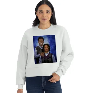 Boxy Crop Funny Stepbrothers Sweatshirt/ Grizzlies