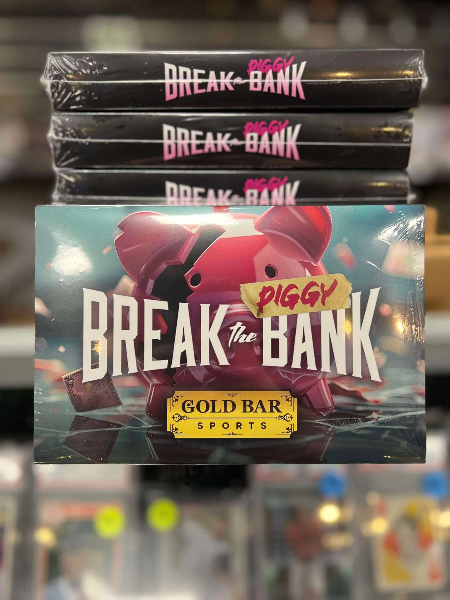BREAK THE "PIGGY" BANK: GOLD BAR