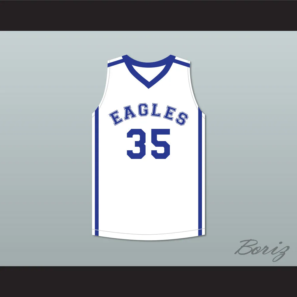 Brian Newell 35 Eagles High School Basketball Jersey Thunderstruck