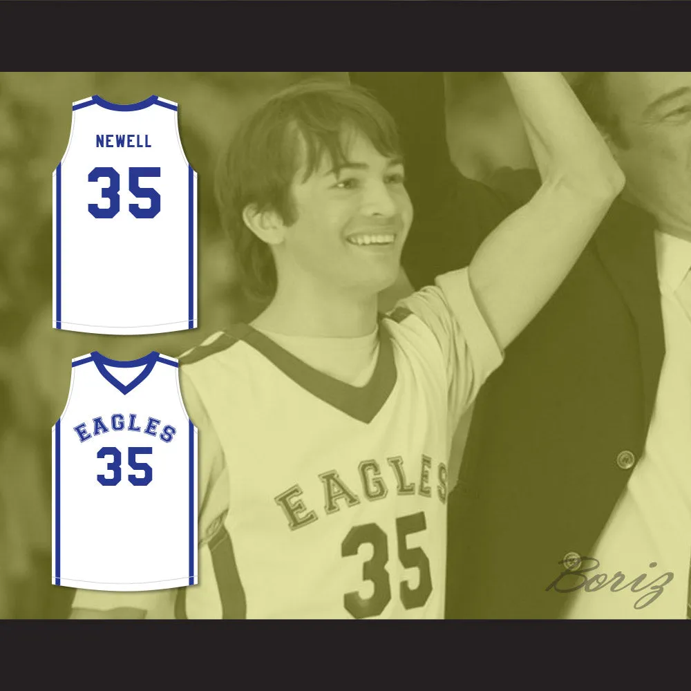 Brian Newell 35 Eagles High School Basketball Jersey Thunderstruck