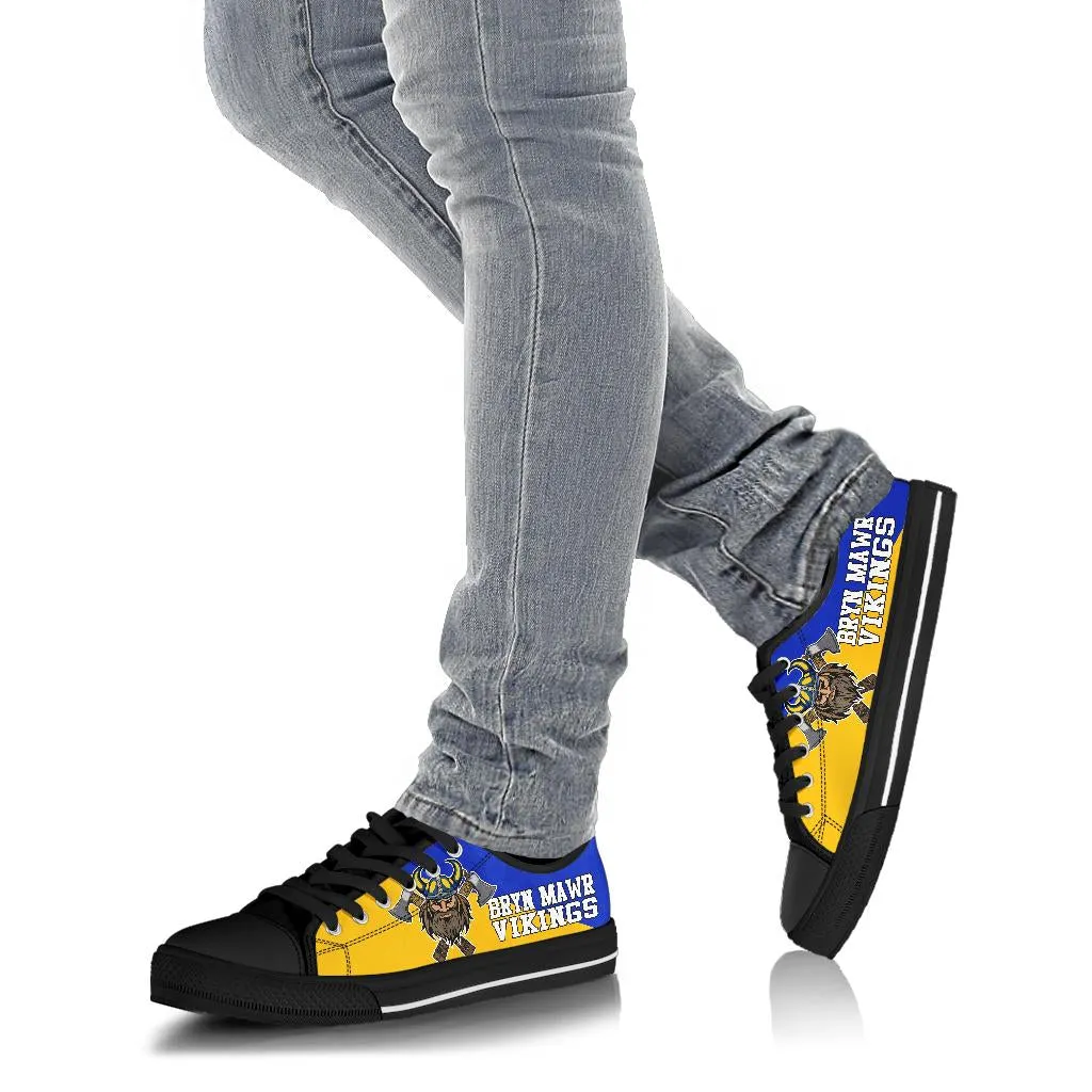 Bryn Mawr Vikings-low top shoes