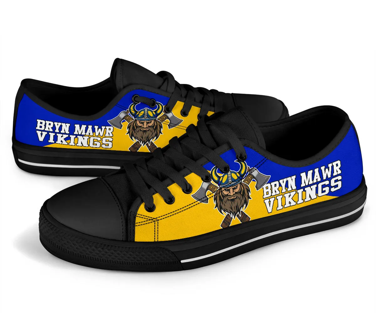 Bryn Mawr Vikings-low top shoes