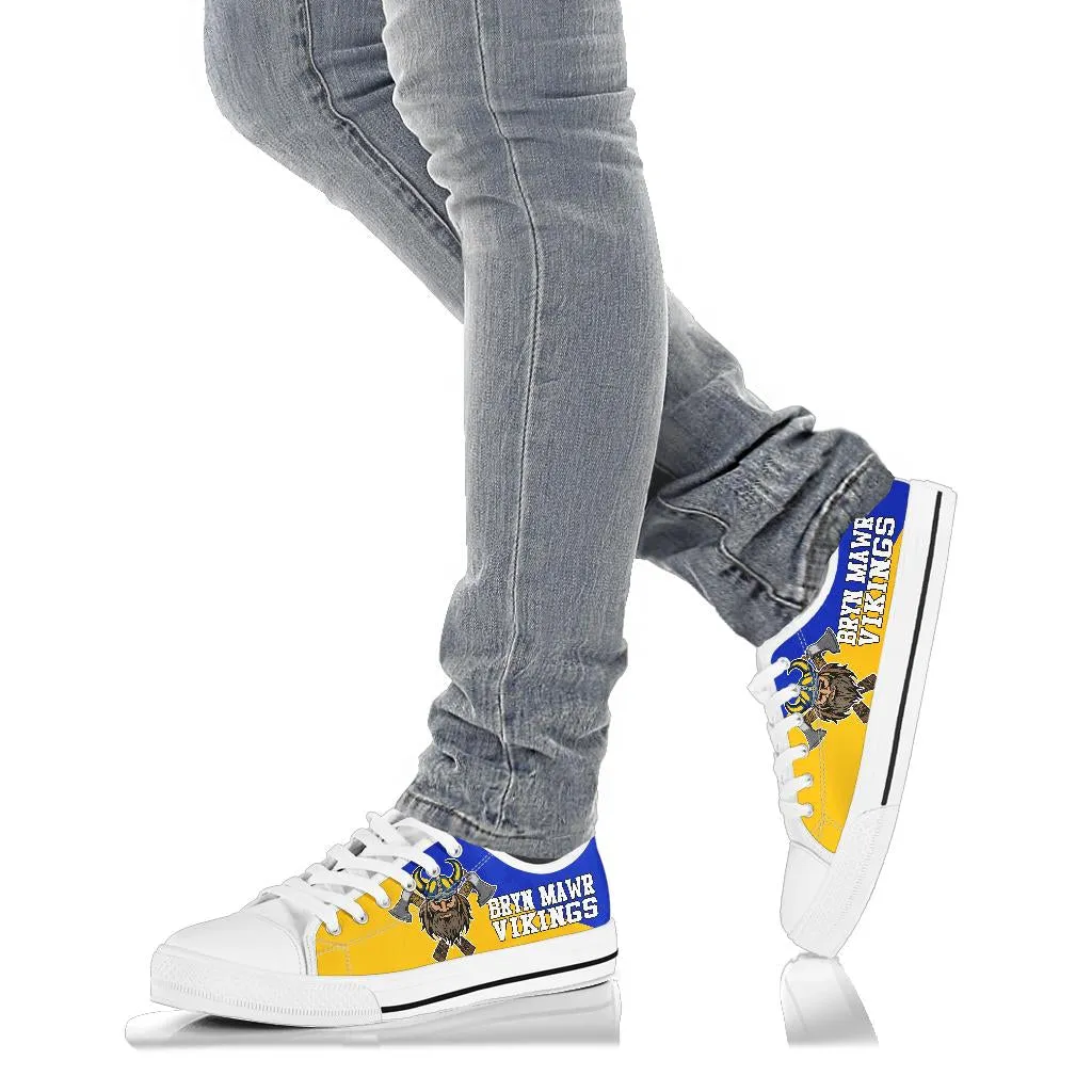 Bryn Mawr Vikings-low top shoes