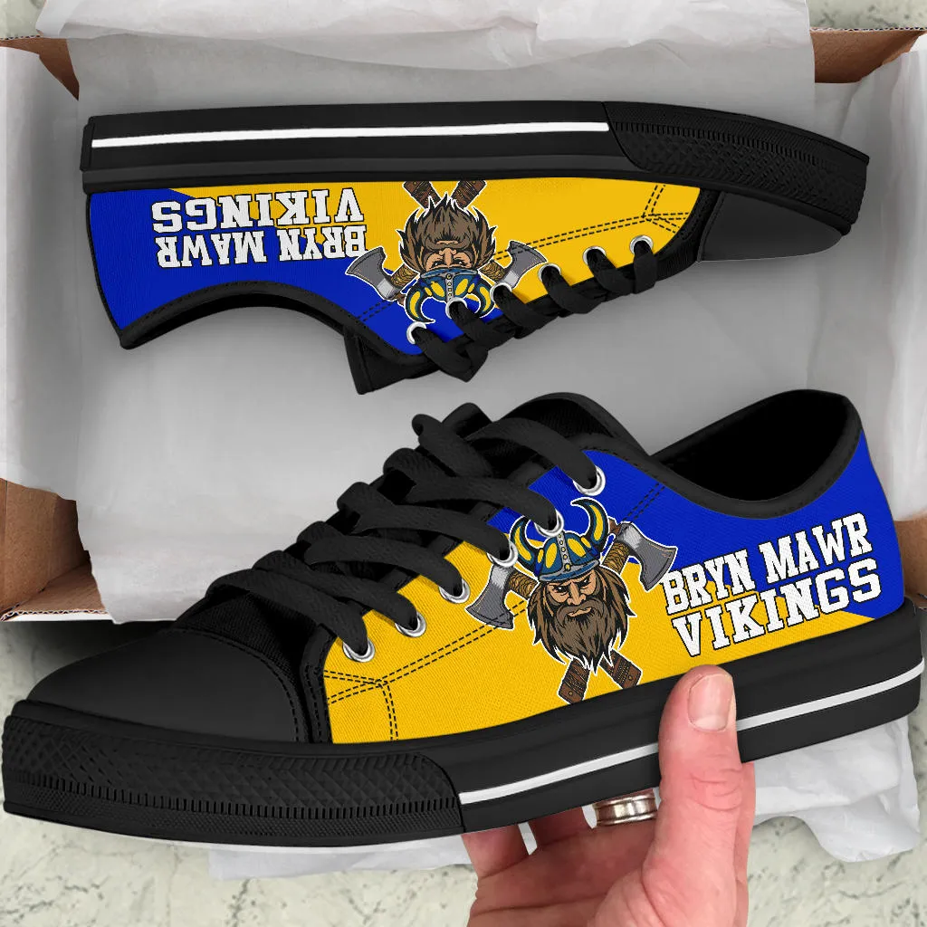 Bryn Mawr Vikings-low top shoes