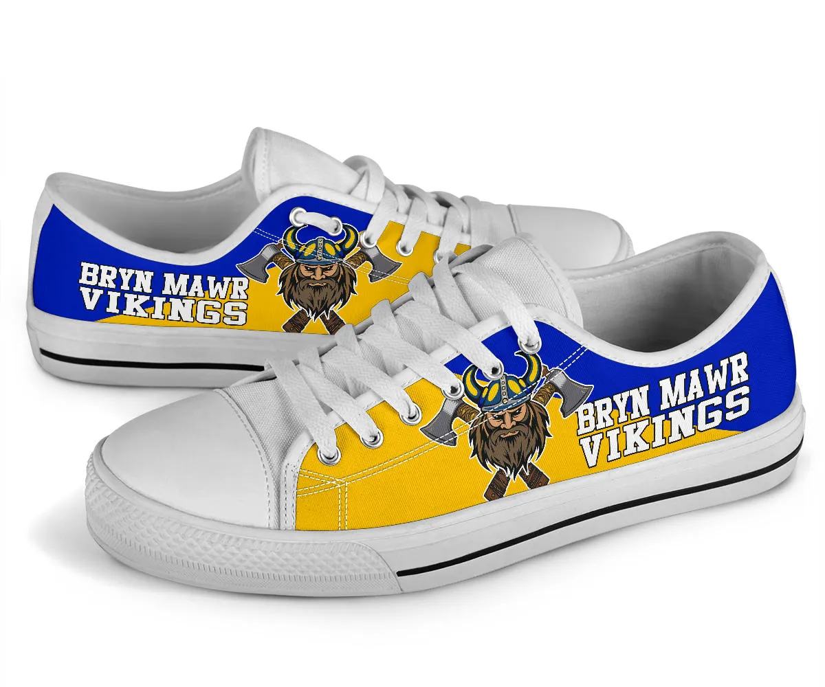 Bryn Mawr Vikings-low top shoes