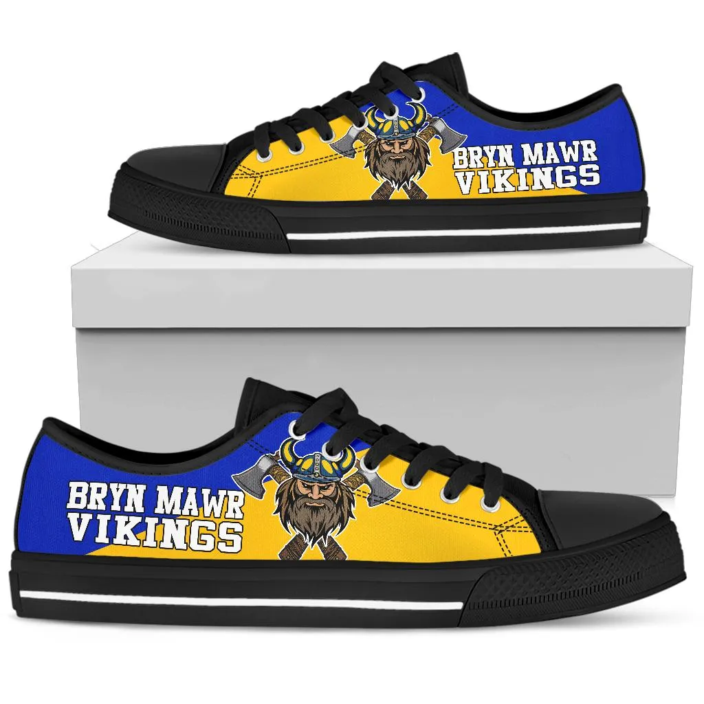 Bryn Mawr Vikings-low top shoes