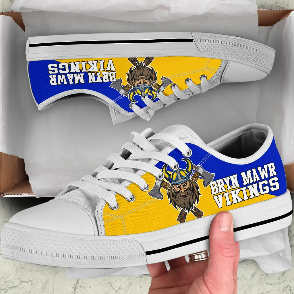 Bryn Mawr Vikings-low top shoes