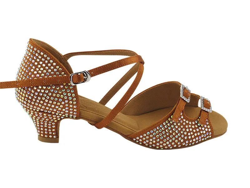 C1620XCC Dark Tan Satin & Stone