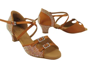 C1620XCC Dark Tan Satin & Stone