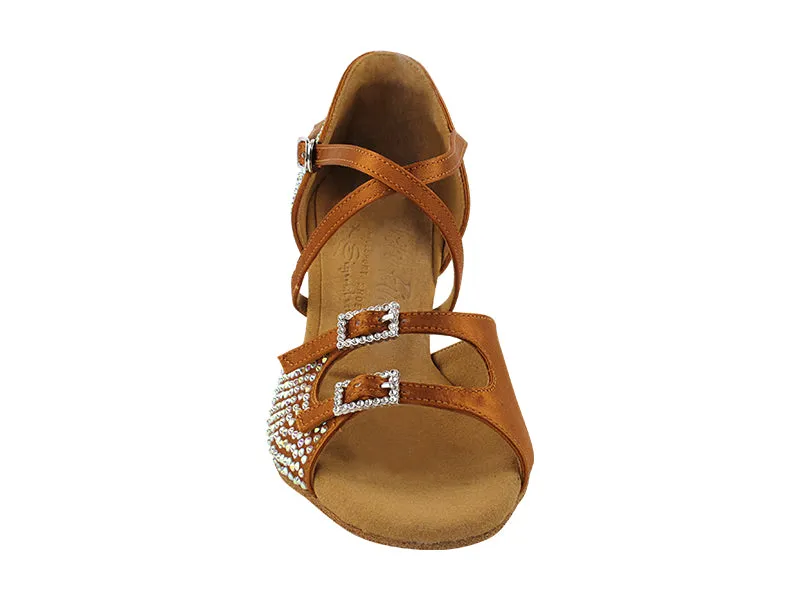 C1620XCC Dark Tan Satin & Stone