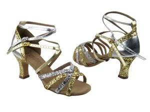 C5008Mirage Gold Sparkle & Silver Sparkle