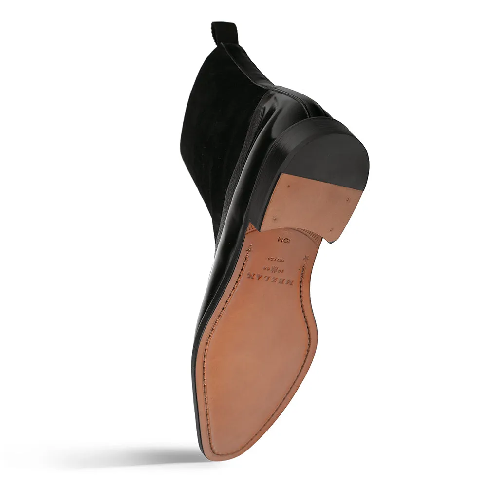 Calf/Suede Dress Boot