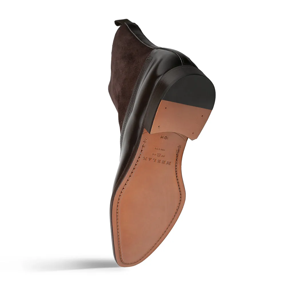 Calf/Suede Dress Boot