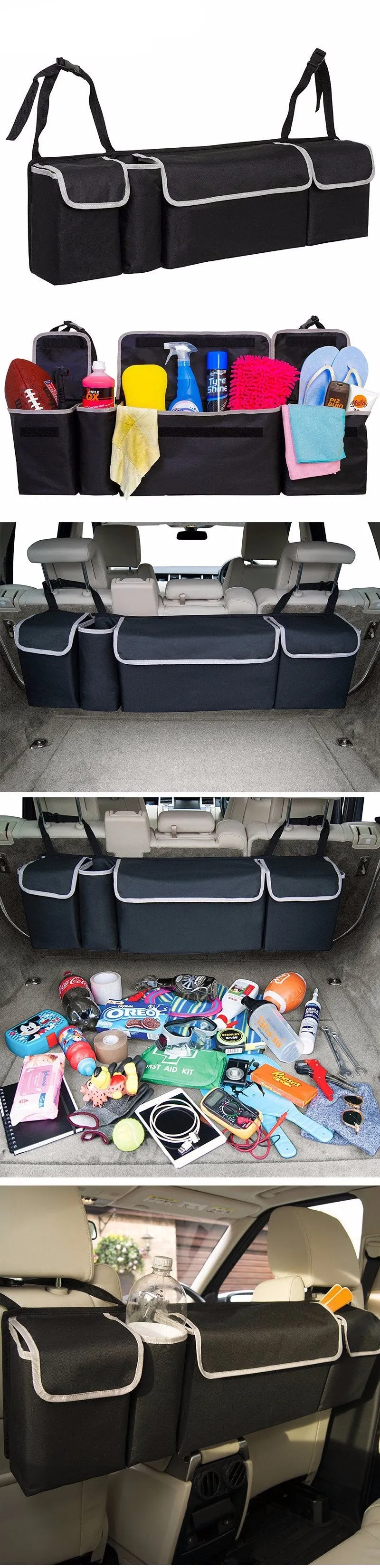 Car/Trunk  Backseat Large Capacity Storage Organizer Bag