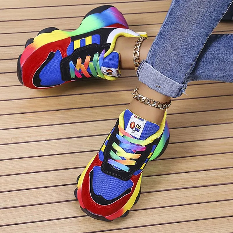 Casual Sportswear Daily Patchwork Round Out Door Shoes