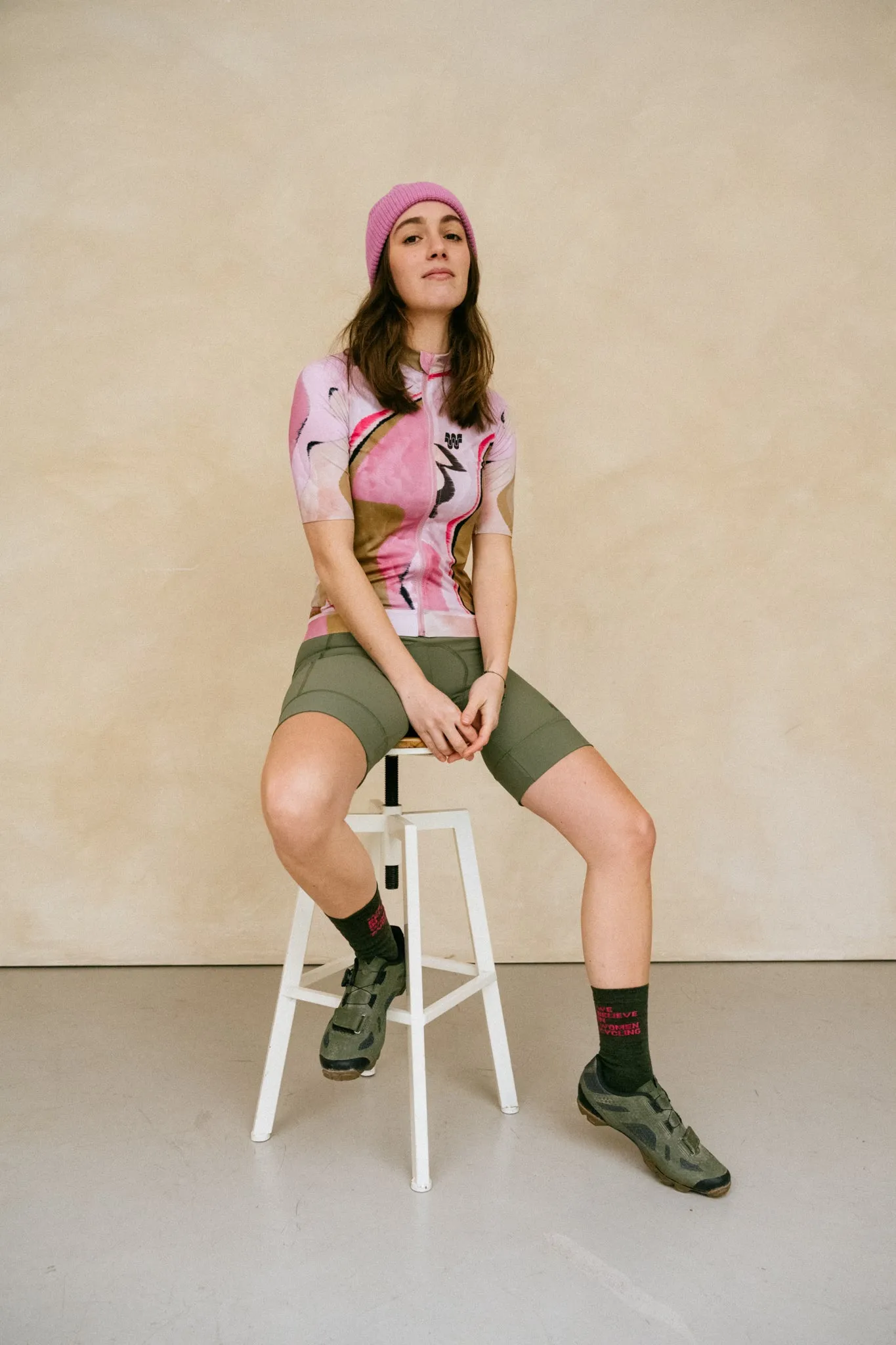 Chaussettes mérinos kaki - Margaux