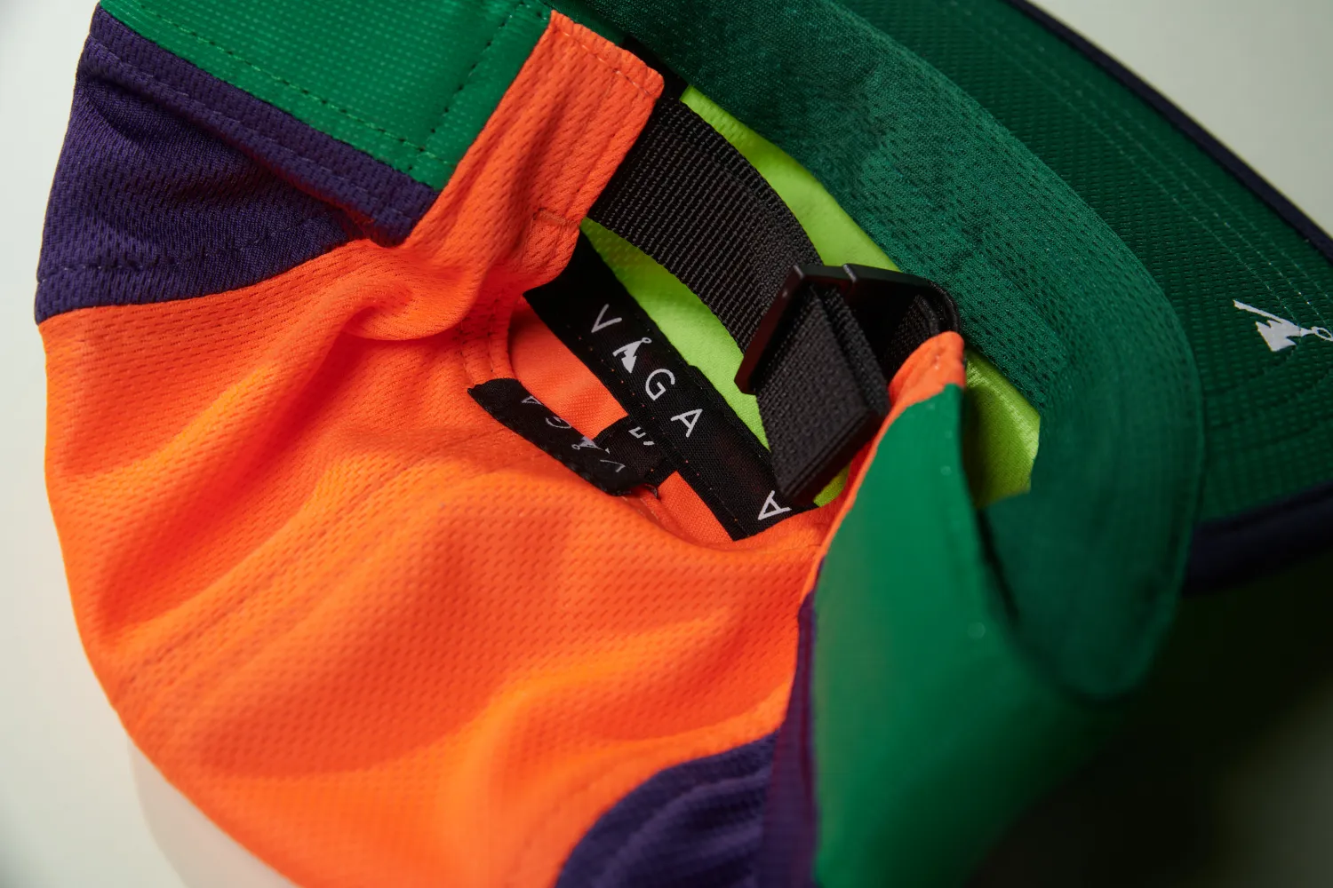 Club Cap - Green, Purple & Orange