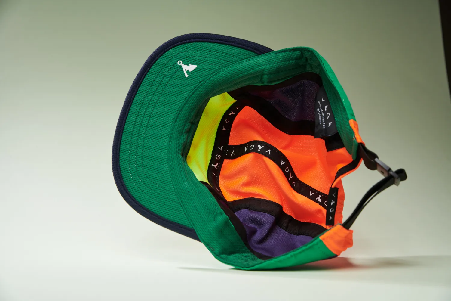 Club Cap - Green, Purple & Orange
