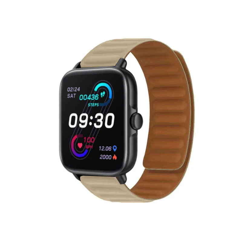 Color: Khaki - SmartPRO Smartwatch With Magnetic Belt And Activity Tracker