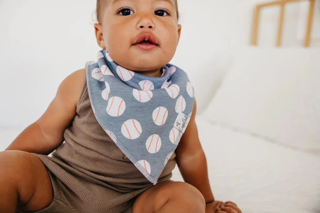 Copper Pearl Slugger Bandana Bib Set