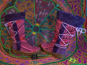 Cossack Shaman Zipper Mola Boot  Size 8 - Adalynn