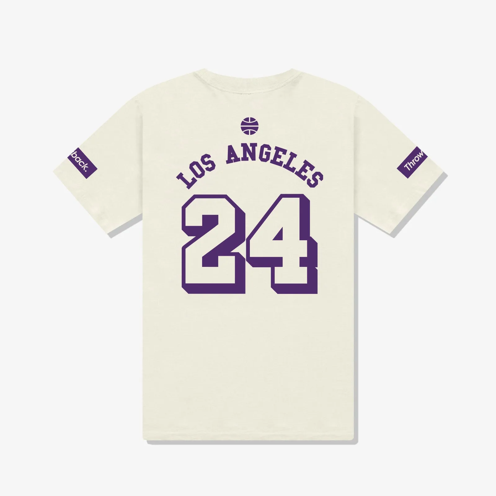 Court Capital #24 T-Shirt - Faded Oatmeal