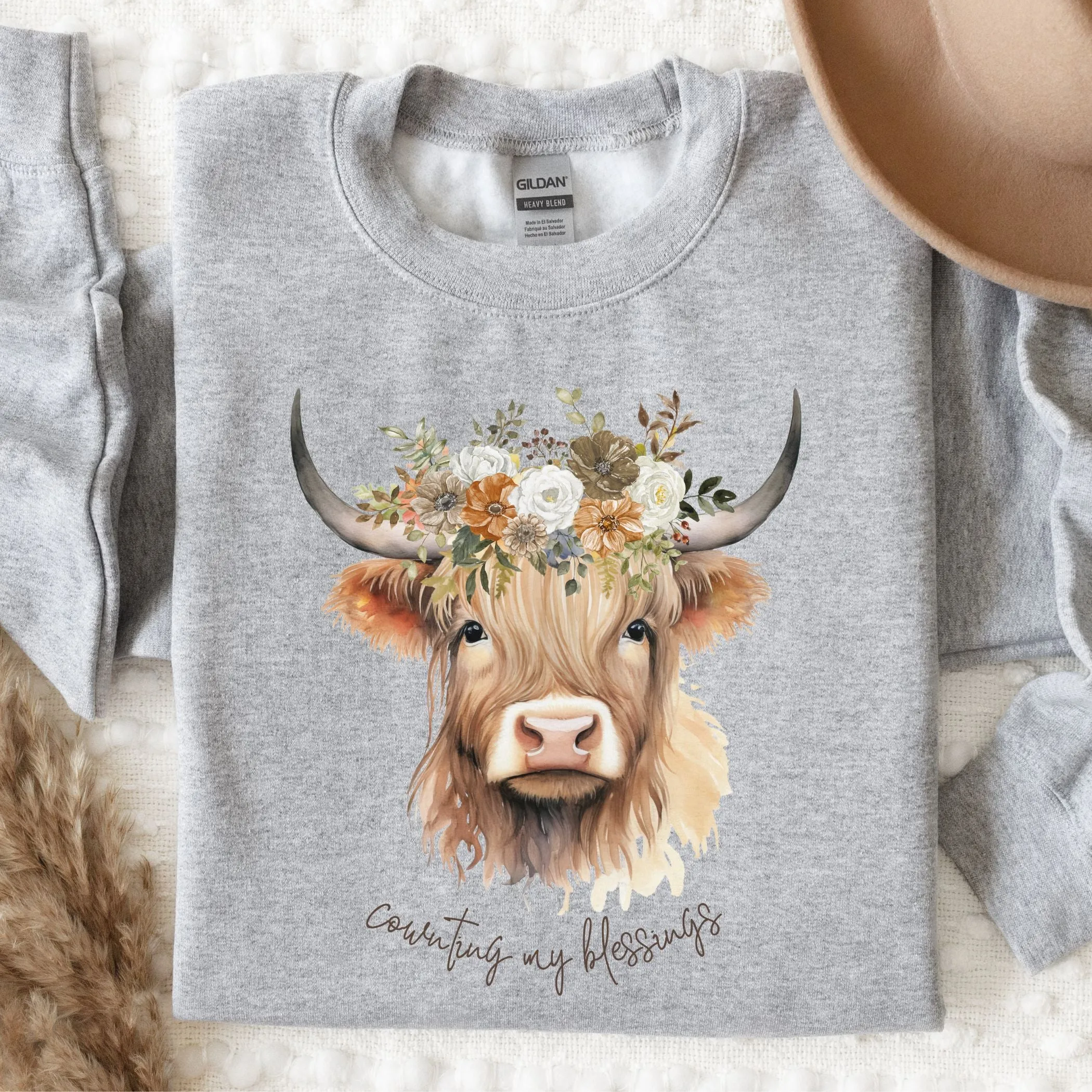 Cownting My Blessings Sweatshirt