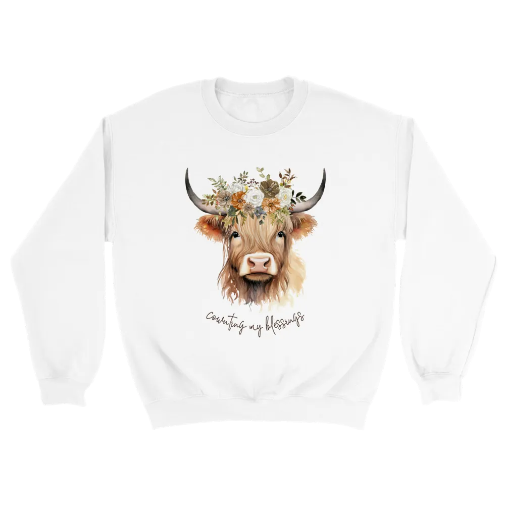 Cownting My Blessings Sweatshirt