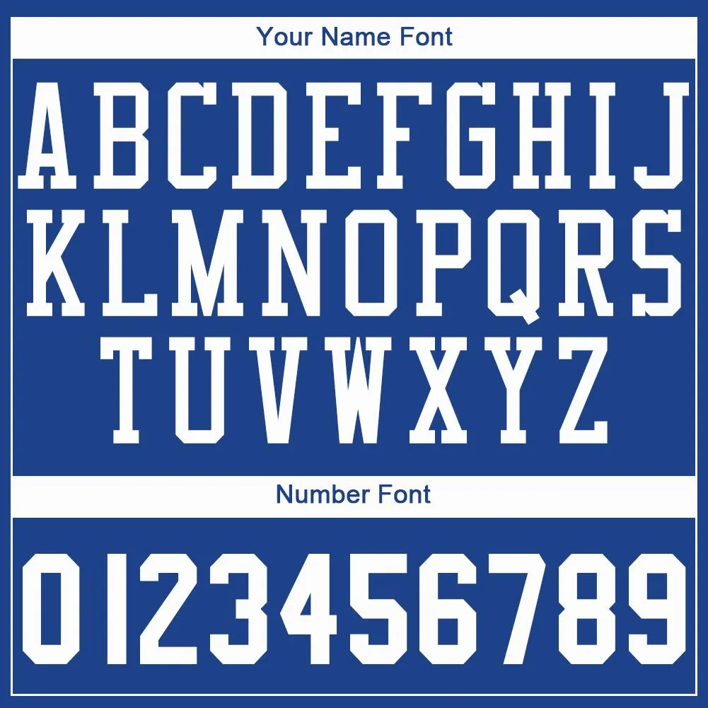 Custom Royal White Round Neck Basketball Jersey
