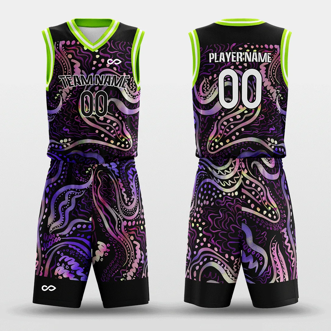 Deep Sea Fear - Customized Sublimated Basketball Set