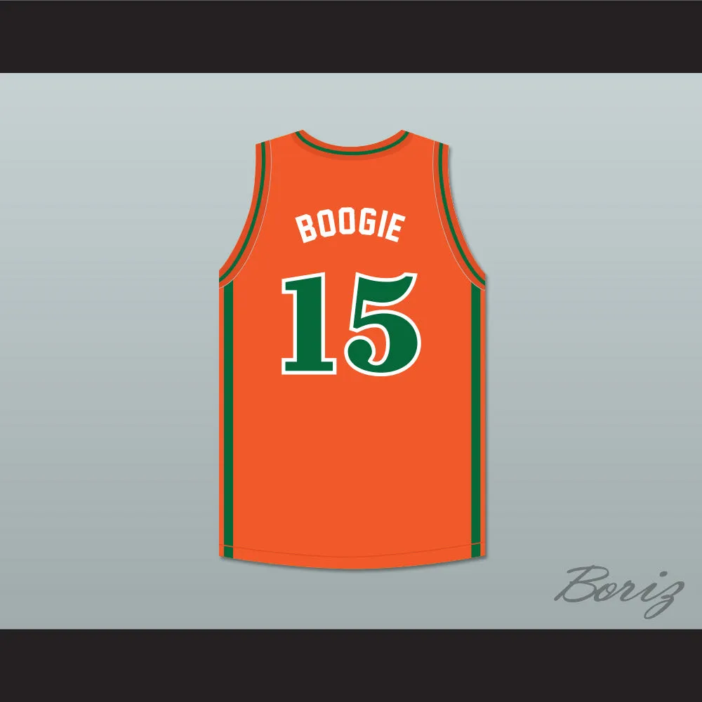 DeMarcus 'Boogie' Cousins 15 LeFlore High School Rattlers Orange Basketball Jersey