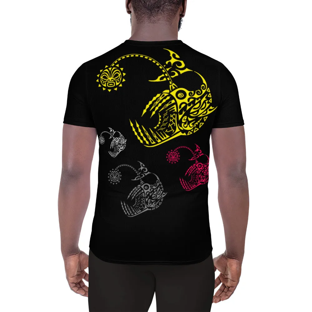 Denizens of the Deep All-Over Print Men's Athletic T-shirt