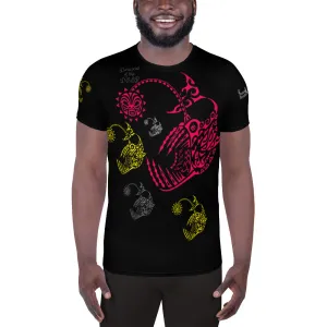 Denizens of the Deep All-Over Print Men's Athletic T-shirt