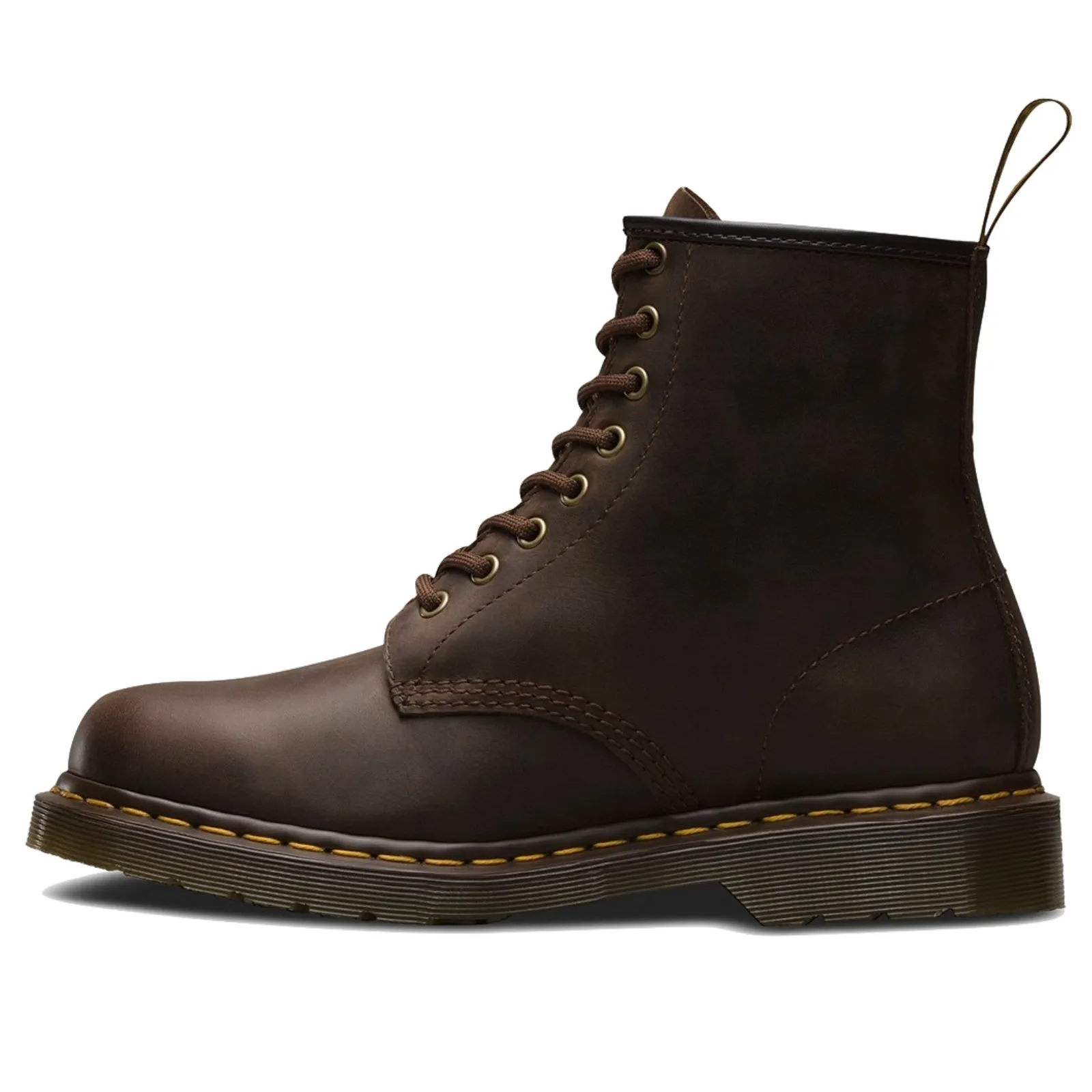 Dr. Martens 1460 8 Up Crazy Horse Leather Boots Shoes